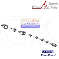 K Guide Ring Concept Jigging Casting Series & Jigging Spinning Series / Guide Fishing Rod / Cincin R