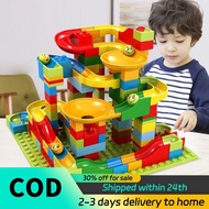 170PCS DIY Slide Brick Toys Building Blocks Fun for Kids Boys and Girls