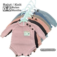 Ummababyshop Baby Knitted Jumper Long Sleeve Baby Girl Overalls 0 6 Months Baby Boy Clothes Newborn Supplies Baby Newborn Gift Sets Cute Long Sleeve Bodysuit One Piece Jumper Romper Beige