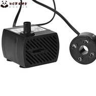 WONDER Submersible Water Pump with LED Light, Submersible LED Light Aquarium Water Pump, Durable Wat