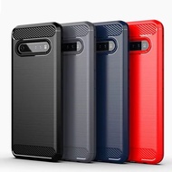 LG V60 ThinQ Carbon Fiber Shock-Resistant Phone Case V60 Protective V60 Casing LG V60 ThinQ