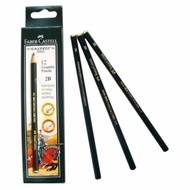 Faber-castell Hrg pencils per 2 pcs (2B, 3B, 4B, 5B, 6B, 7B, 8B, B, F, HB, H, 2H, 3H, 4H, 5H, 6H )