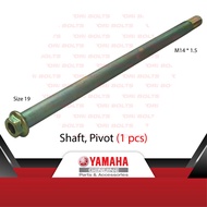 1WD-22141-00 Yamaha R25 MT25 Arm Shaft Pivot Size 19