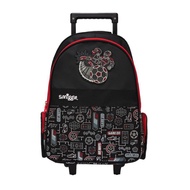 Smiggle Away Trolley Backpack with Light Up Wheels Black - IQL446757Blk