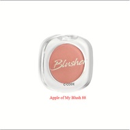 C CODE Cheek To Cheek Blusher 42g Cherry Cheeks Peach Please Raspberry Riot Apple of My Blush Berry 