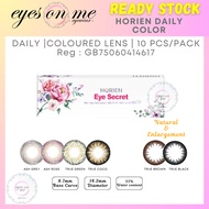 Horien Daily Colored Lens 10PCS 38% Water Contain 14.2mm