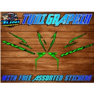 AEROX 155 V2 NVX DECALS W/ FREEBIES