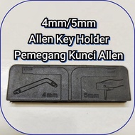 Allen key holder. Pemegang kunci Allen. USED TERPAKAI 4mm & 5mm