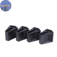TasteTasty 4/8PCS Ladder Non Slip Feet Attic Ladder Leg Protector Trapezoid Pads Furniture Foot Rubb