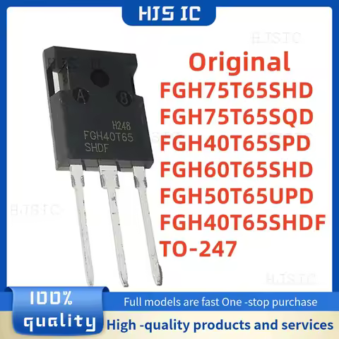 10PCS NEW Original FGH75T65SHD FGH75T65SQD FGH40T65SPD FGH60T65SHD FGH60T65 FGH50T65UPD FGH50T65 FGH