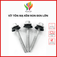 200 Con vít tôn mạ kẽm nhúng nóng ron đen lớn đuôi cá đủ kích cỡ