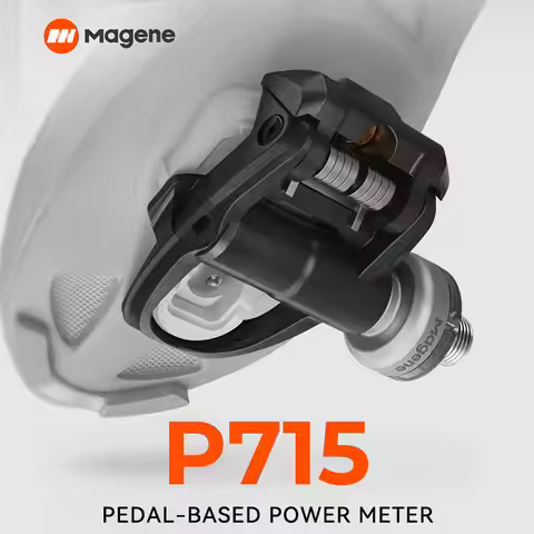 Magene P715 Pedal-Based Cycling Power Meter Dual-sided Bike Pedals ±1% Power Accuracy Bluetooth ANT+