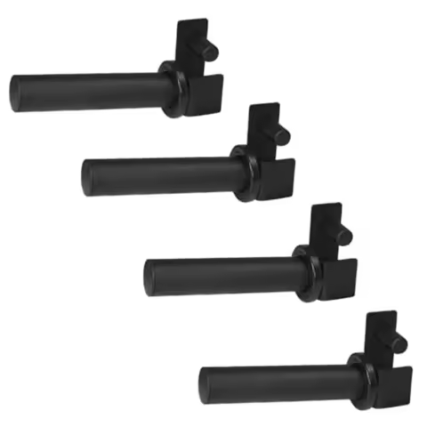 Power Rack J-Hooks Attachments Heavy Duty Barbell Holders Compatible with 2x2 3x3 Power Racks for Ho