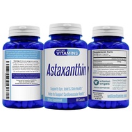 Astaxanthin - 180 CaPSULES - 10mg Per Serving - Astaxanthin Supplement 3 Month Supply Antioxidant Helps Support Exercis