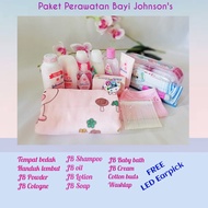 Johnsons sabun bayi shampo bayi paket perlengkapan mandi Perawatan skincare bayi baru lahir