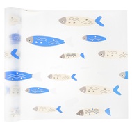 1 Roll Adhesive Cabinet Liner Oil Proof Shelf Liner Free Cutting Drawer Liner Cabinet Liner