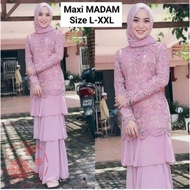 Baju Gamis Muslim Terbaru 2020 2021 Model Baju Pesta Wanita kekinian