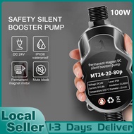 80w/100w Water Pump Booster Pumpแรงดันน้ำปั๊มบูสเตอร์ปั๊มตัวเชื่อมต่อที่อยู่อาศัยสำหรับหัวฝักบัวอ่างล้างจานในครัวนอก สำหรับใช้ในบ้านห้องอาบน้ำ