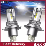 xt 2Pcs H4 9003 LED Hi/Lo Headlight for - Motorcycle H4 Headlamp ph