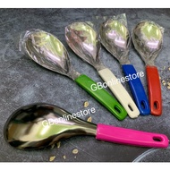 [1 Piece] Senduk Nasi / Senduk Lauk / Rice Ladle with Colour Handle    (S-721 / YT-RL130/0)