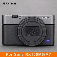 RX100M6 RX100M7 Pelekat Vinyl Balut Filem Pelindung Kamera Untuk Sony RX100 VI VII M6 M7 RX100VI RX1