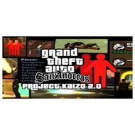 Gta SA Project Kaizo V2 with 2 Player Modes - ps2 cassette