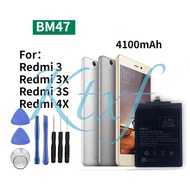 XiaoMi BM47 Replacement Battery For Redmi 3 3S 3X 4X