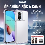 Poco F3 / F3 GT flexible case, 4-sided shockproof, camera protection, silicon material | CAPICASE