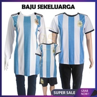 FIFA WORLD CUP ARGENTINA Baju Set Family Day / Baju Sedondon Sekeluarga Baju Couple / Jersey Dewasa 