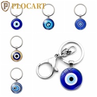 PLOCART Blue Evil Eye Pendant, Turkish Blue Evil Eye Evil Eye Keyring, Evil Eye Bead Keychain Trendy