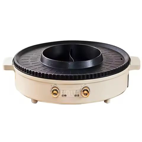 Electric Barbecue Hot Pot Machine Multifunction Smokeless Churrasqueira Eletrica Cooker Indoor Barbe