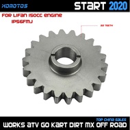 Motorcycle Engine Gear Start Gear 22 Teeth For lifan 150 150cc 1P56FMJ Horizontal Kick Starter Engines Dirt Pit Bikes Pa