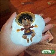 FGT Kotak Anime One Piece Lampu Malam Figur Chopper Luffy Zoro Nami