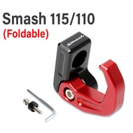 Foldable helmet hook Suzuki smash115 110 aluminum alloy hook motorcycle accessories