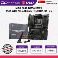 MSI MAG B850 TOMAHAWK MAX WIFI AM5 ATX MOTHERBOARD - D5
