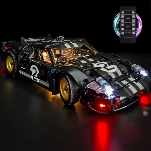 LYBMTWF LED Light Kit Compatible with Lego 42223 GT40 racing Model (NOT Include building Bricks)