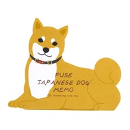 [Direct from Japan]Greeting Life Animal Die-Cut Memo Shiba Inu Fuke ETN-148Limited stock Fast shippi
