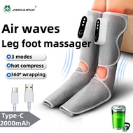 Jinkairui Wireless Leg Massager for Circulation Air Compression Leg and Foot Massager to Relieve Pai