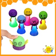 Mainan Emoji Lompat Kids Creative Novelty Spring Action Doll Toys Emoji Jump Doll Toy Cute Cartoon F