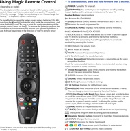 For LG Magic Remote Control MR24GA MR24GN For QNED HDR 4K OLED Google TV Alat Kawalan Jauh LG Magic 