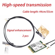 New 1 Pair Laptop Internal Wireless Antenna WiFi for Intel AX200 9260AC 7260HMW MINI PCI-E U.FL Wire