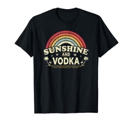 Sunshine, Vodka Shirt for Men or Women. Retro, Country T-Shirt