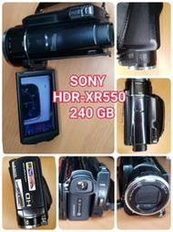 手機寶藏點SONY HDR-XR550 240GB高容量硬碟 GPS 定位 DV V8 數位攝影 螢幕可翻轉 聖SO53