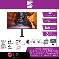 LG 32UN880 Monitor - 32.0"/4K UHD 3840x2160 / IPS Panel / Speaker / Height Adjustable/ Flicker Free/