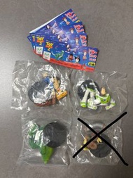 中古 Yujin Toy Story 玩具總動員 胡迪 巴斯 抱抱龍 Woody Buzz Rex 扭蛋