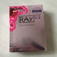 【RAY (妝蕾®) 玫瑰純露野麥仁面膜】 (35克 x 10片)