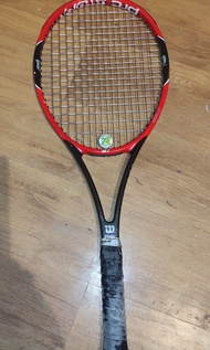 羽毛球拍 Wilson pro staff 97 (2015) red black rare  16 x 19