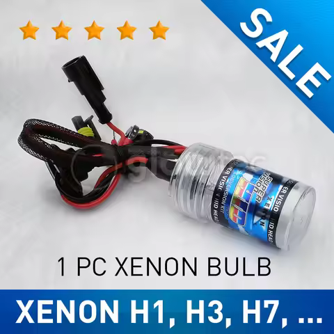 1 piece XENON BULB 55W H1, H3, H7, H8, H9, H11, HB3 headlight 6000K Bulb HID Xenon Lamp Light Car He