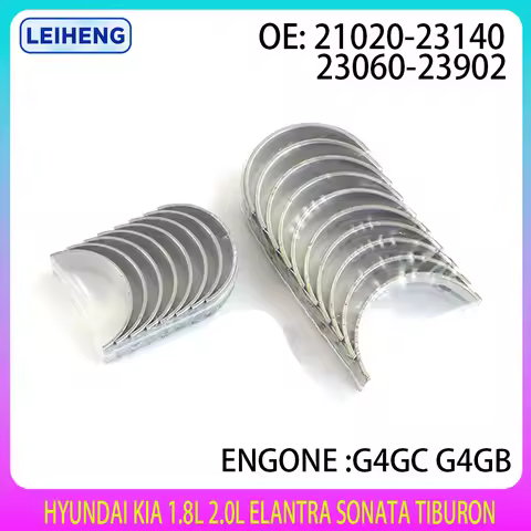 Engine Main & Rod Bearings Kit for Hyundai KIA 1.8L 2.0L L4 16V GAS 1.8 2.0 L ELANTRA SONATA TIBURON