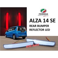 PERODUA ALZA 14 SE REAR BUMPER REFLECTOR LED
